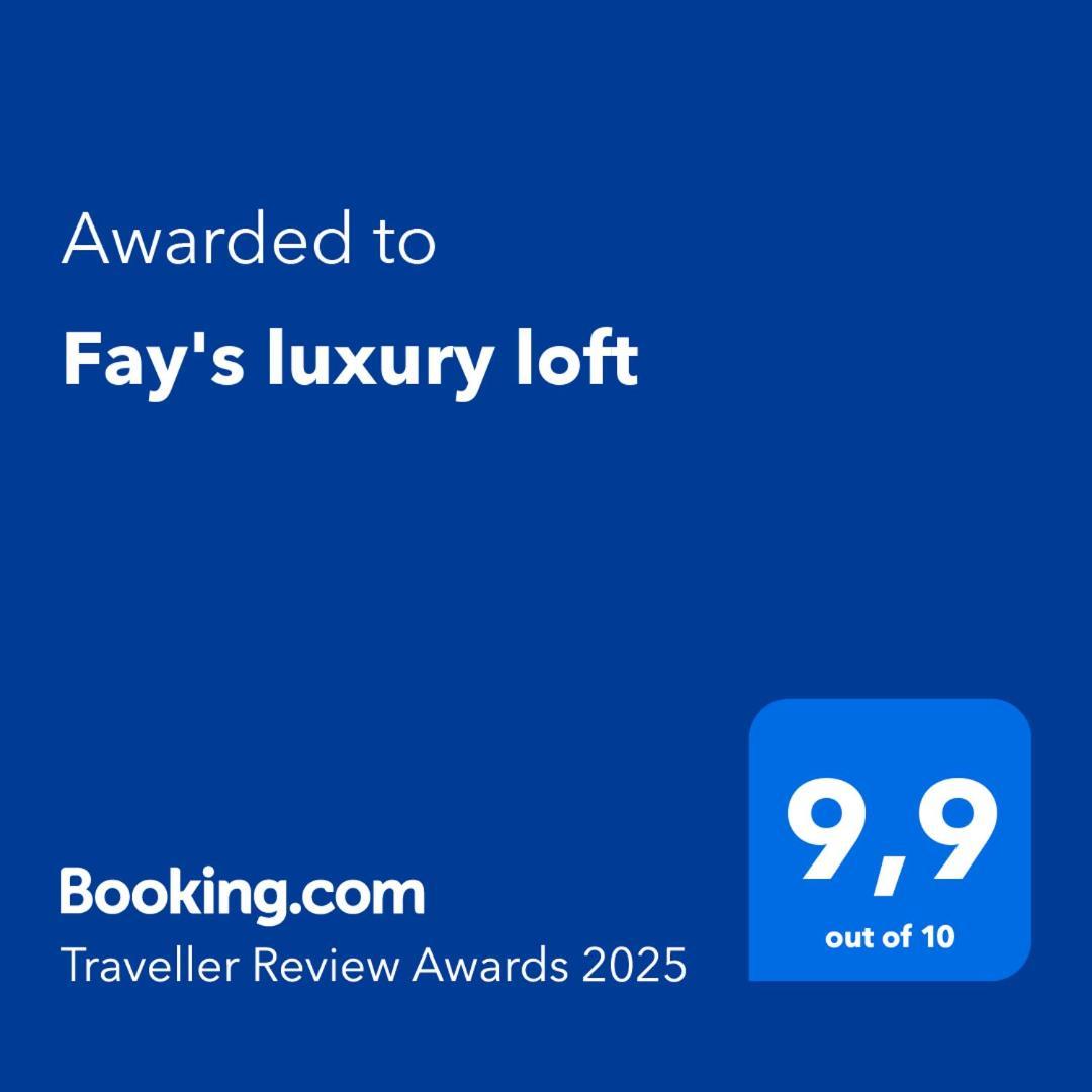 Ferienwohnung Fay'S Luxury Loft Volos Exterior foto